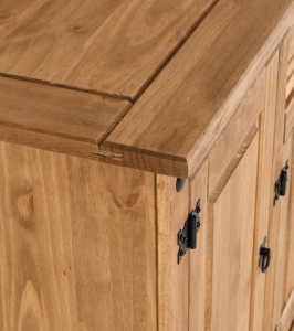 Image: 7304 - Corona 4 Door 1 Drawer Sideboard